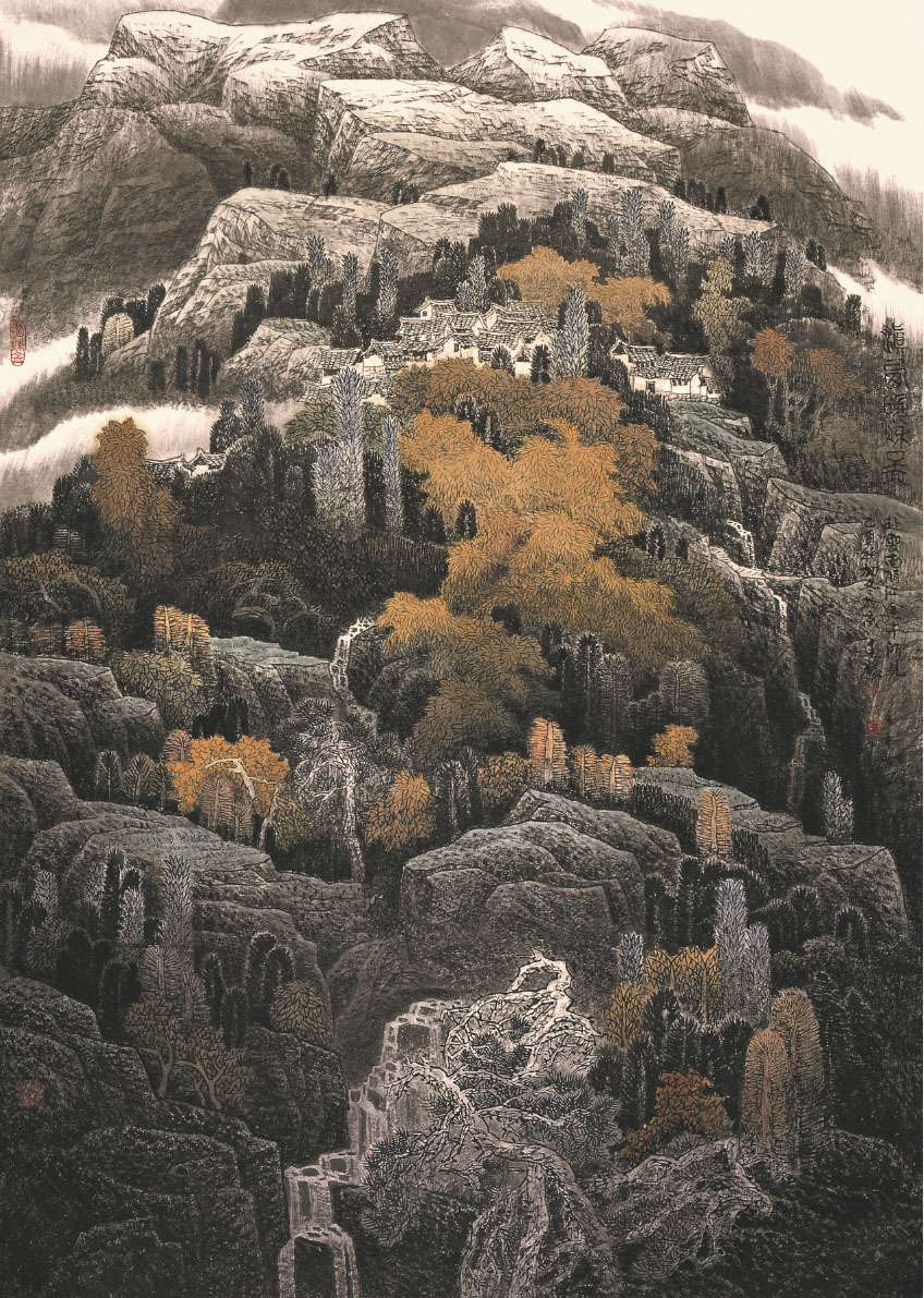 20220705-張廷祿60周年藝術(shù)回顧精品展-主辦方-滇西晚秋圖.jpg