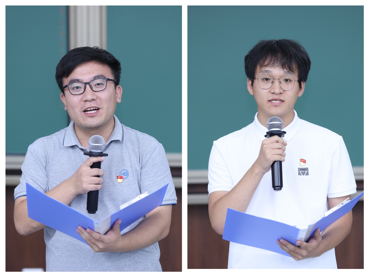 20230921-博士生講師團“立言計劃”第六期(秋季學期)開班儀式暨“建功新時代”聯(lián)合宣講活動舉行-無-田東峰、李焱作分享.jpg