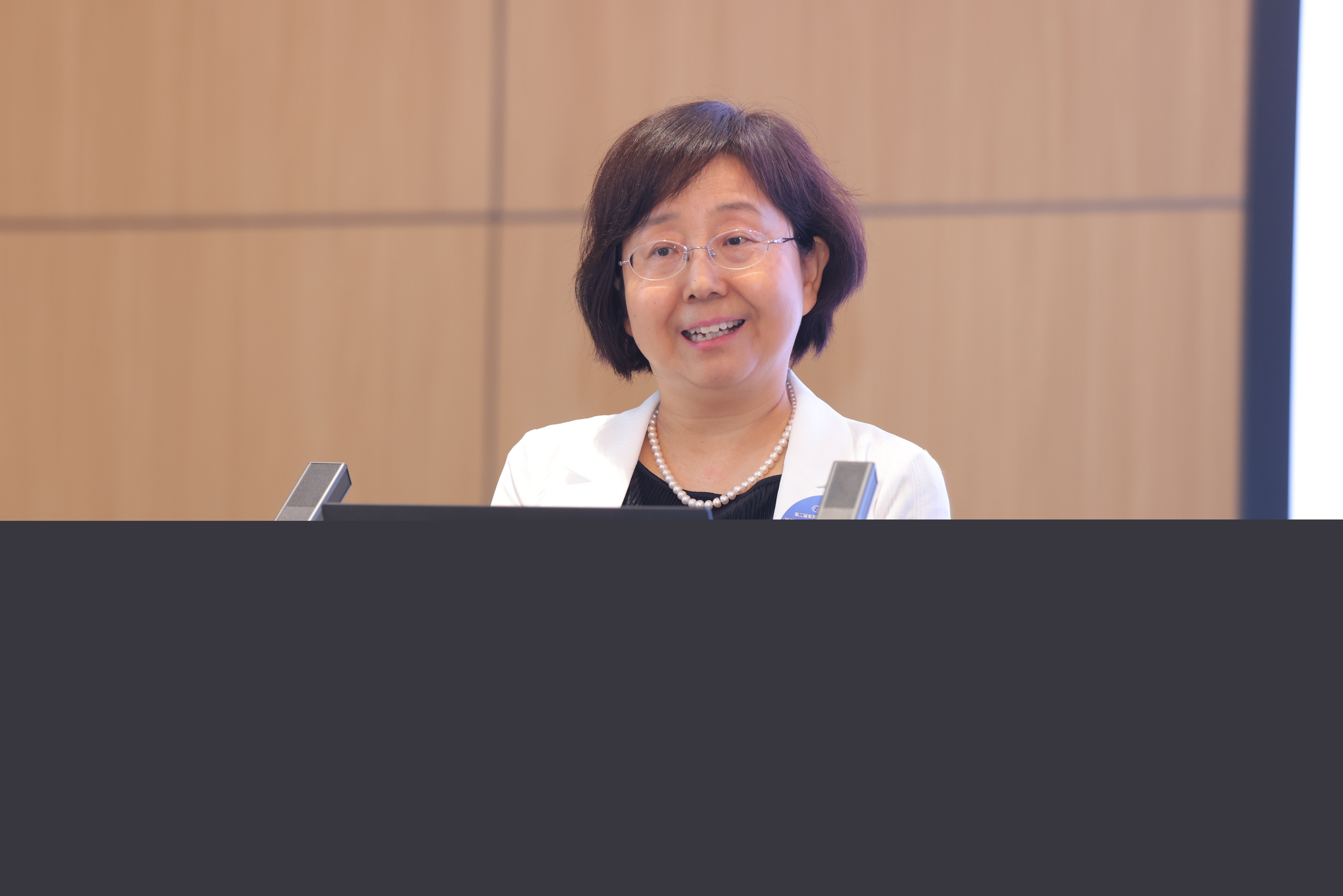 20240716-計算機系舉辦第二屆紫荊計算機學科發(fā)展論壇-佳藝-張艷寧作特邀報告.JPG