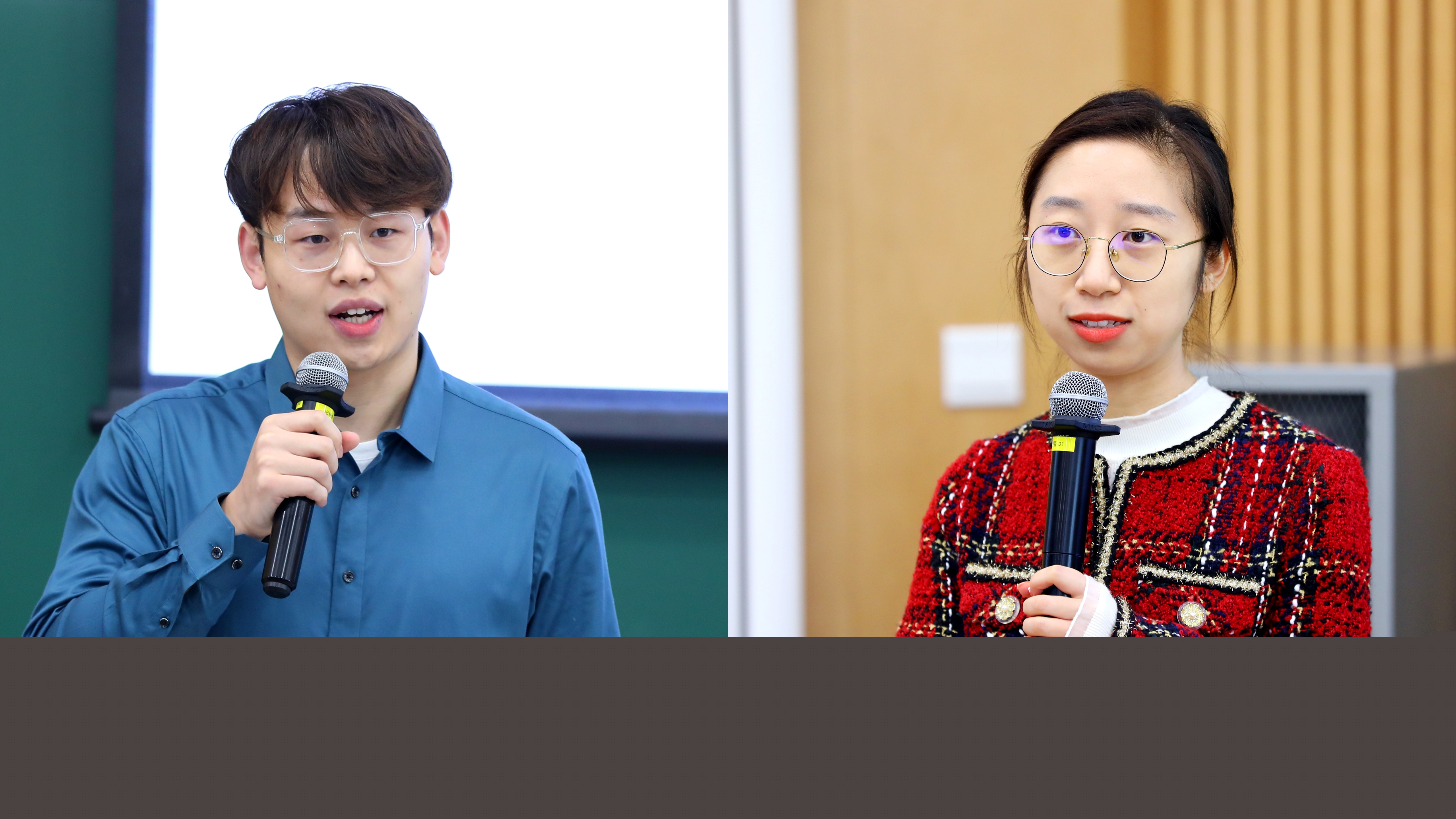 20221015-清華大學(xué)學(xué)生領(lǐng)導(dǎo)力“唐仲英計(jì)劃”第十二期開(kāi)班儀式舉行-曹文鵬(攝)-學(xué)員代表李曉凡(左)、劉若陽(yáng)(右)先后分享成長(zhǎng)經(jīng)歷.jpg