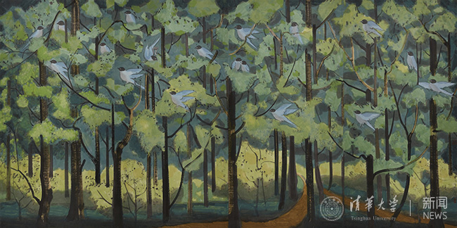 劉巨???灰喜é1?紙本設(shè)色 250cm×501cm 2017.jpg