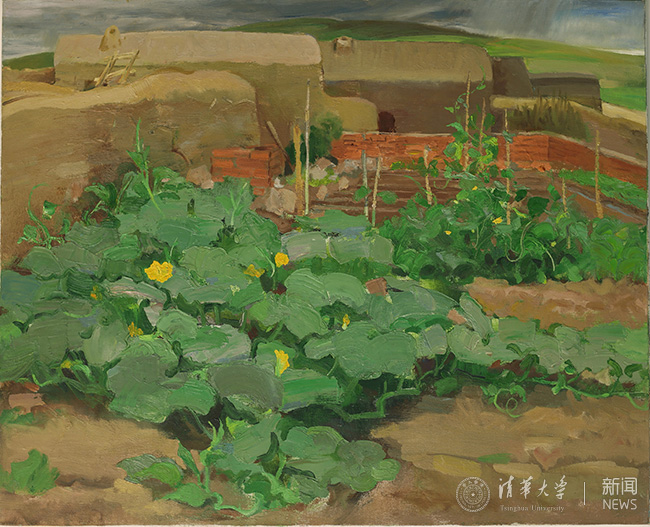 鐘蜀???菜園 布面油彩 50cmx60cm 2006.jpg