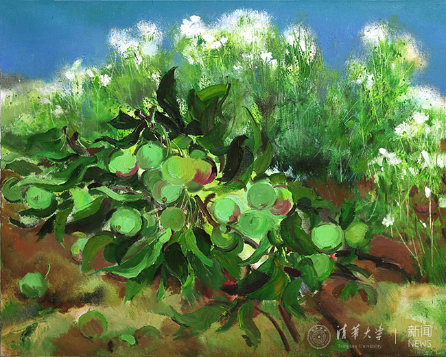 鐘蜀???山果 布面油彩 50cm×60cm 2006.jpg